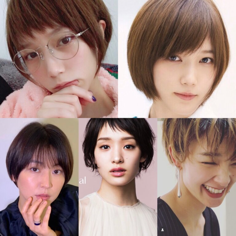 「ショート」「ショートボブ」「ボブ」「ミニボブ」違いは？