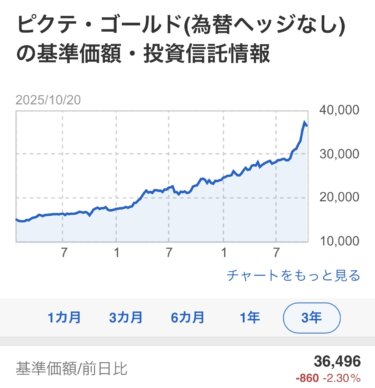 NISA 投資信託 ゴールド【2026】どうする問題orz